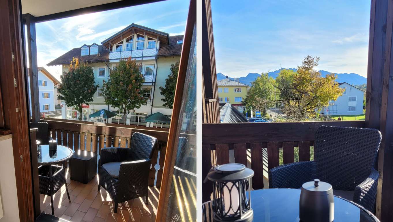 Balkon – Ferienwohnung Cosy Prien Apartment