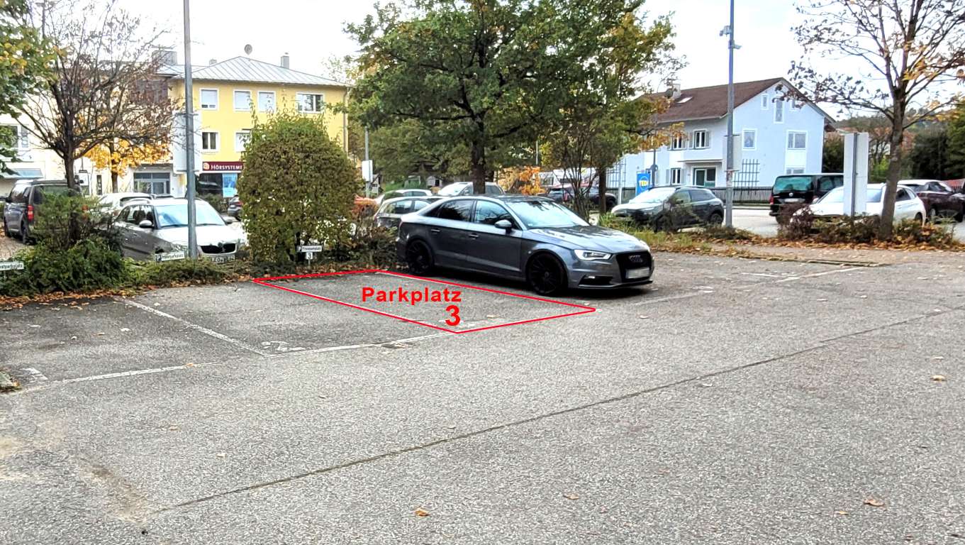 Parkplatz – Ferienwohnung Cosy Prien Apartment