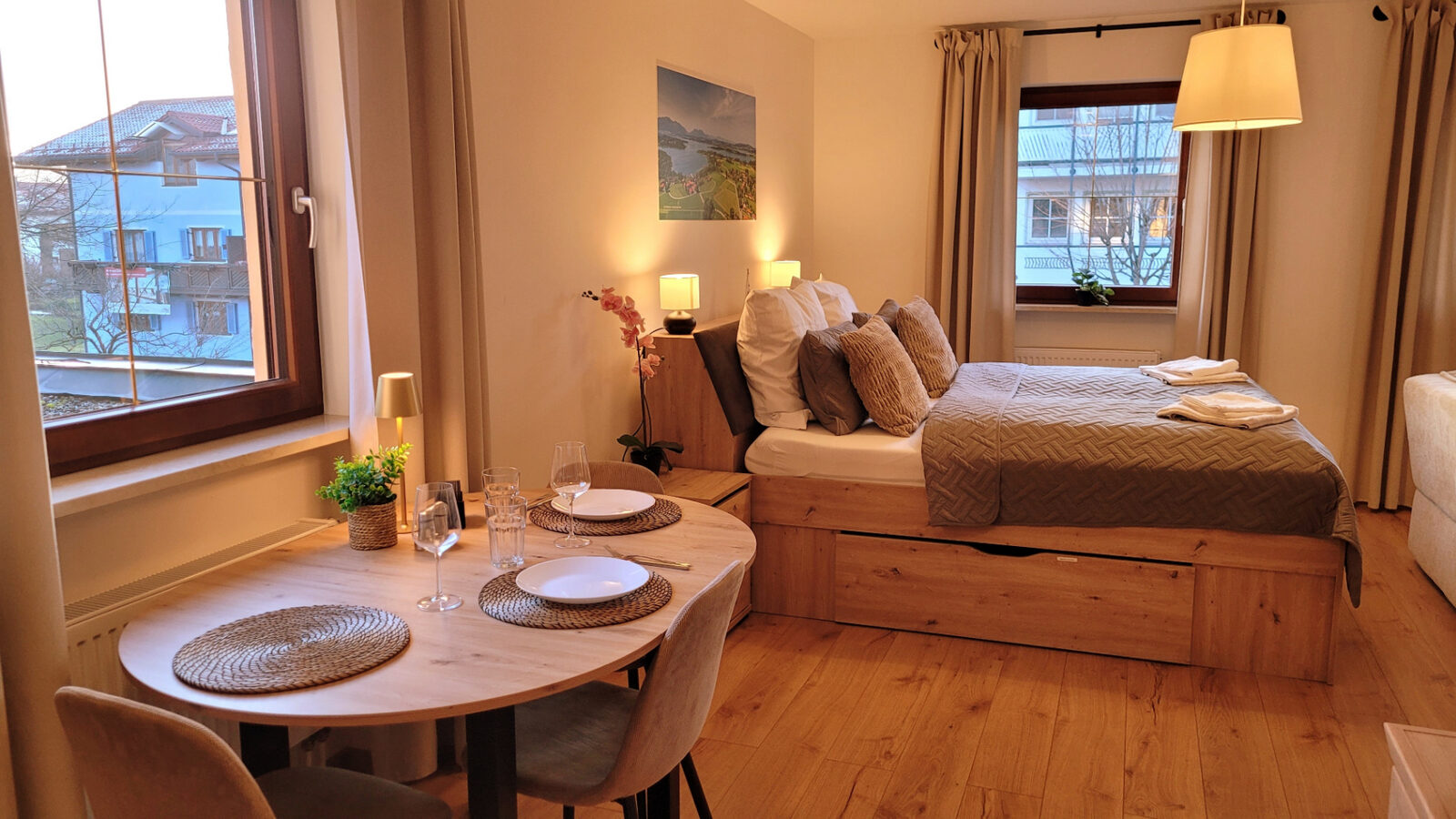 Wohnbereich — Cosy Prien Apartment